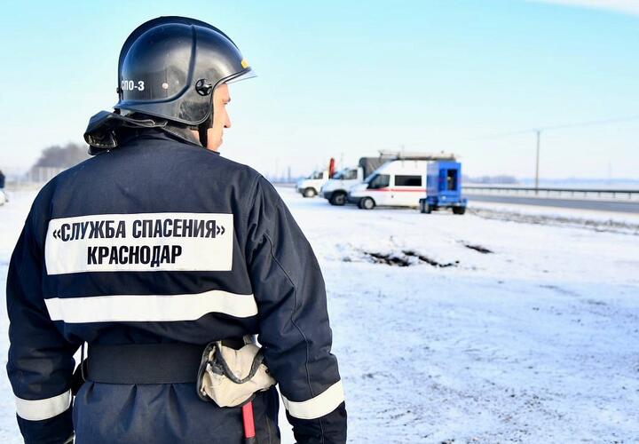 На федеральной трассе «Дон» рядом с Краснодаром открыли пункт обогрева для водителей