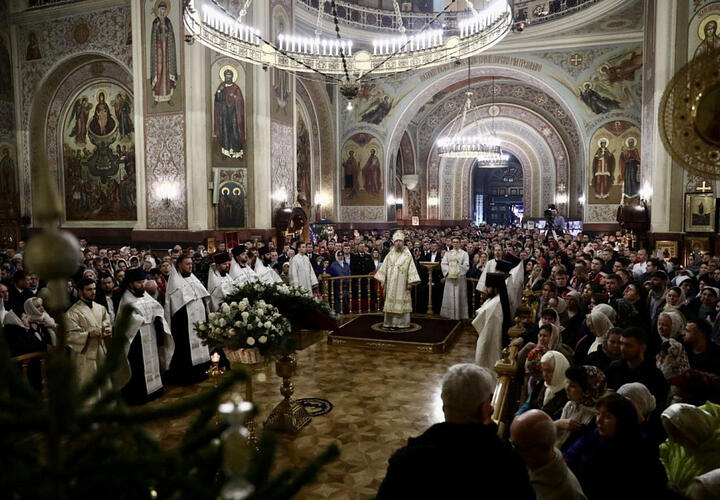 На Кубани православные празднуют Рождество Христово
