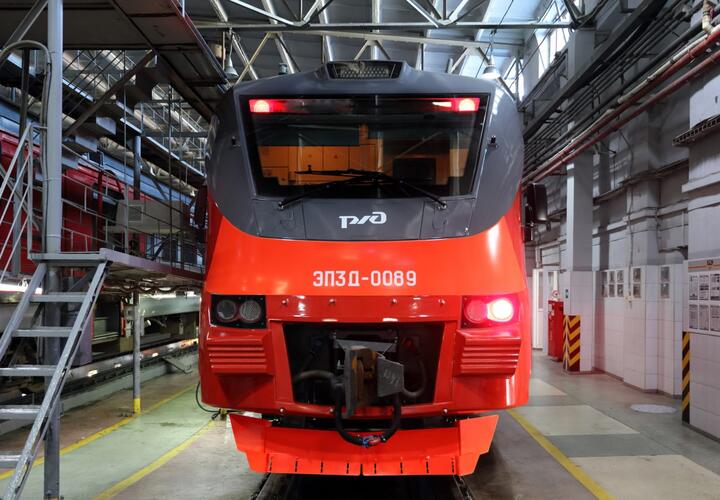 Новые электропоезда появятся в Краснодарском крае