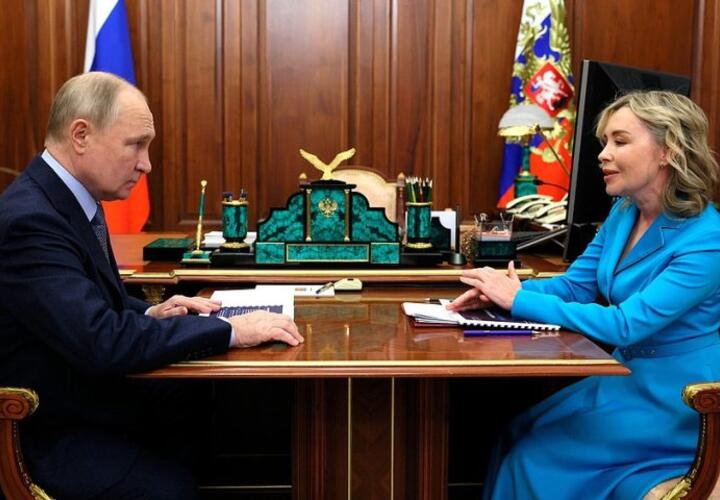 Путин обсудил строительство очистных сооружений на побережье Краснодарского края с главой Росприроднадзора 