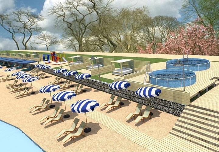 В Краснодаре начнётся строительство пляжа на берегу грязной Кубани, в которой нельзя купаться