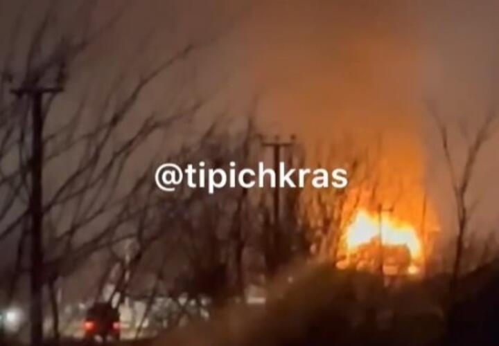 В станице Елизаветинской под Краснодаром дотла сгорел жилой дом