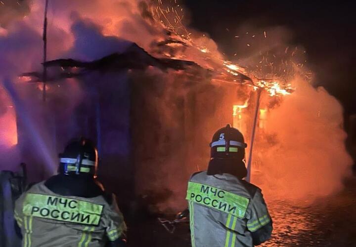 Двое детей погибли при пожаре в Адыгее