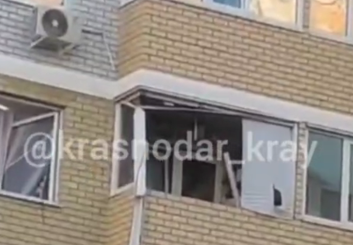 Громкий хлопок произошел на улице Красных Партизан в Краснодаре