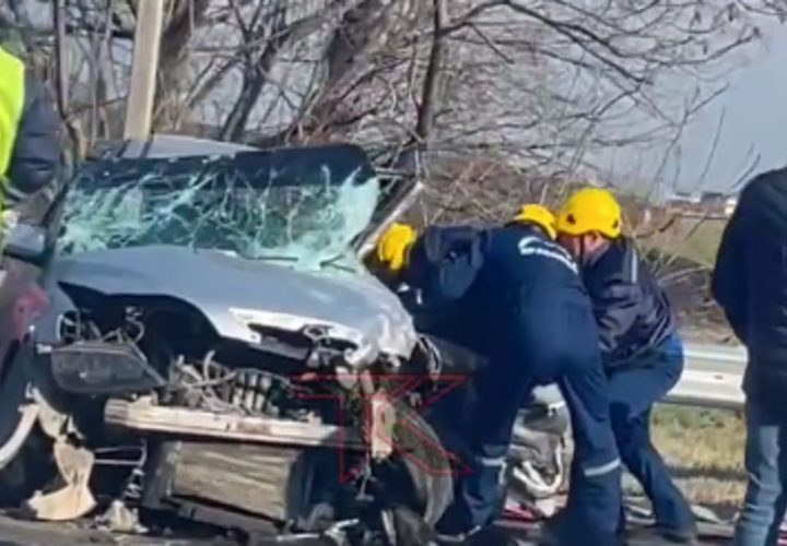 На елизаветинском шоссе в Краснодаре произошло массовое ДТП