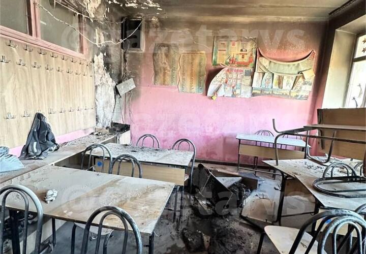 Приказ директора: после пожара в школе станицы Динской детей попросили вернуться на занятия