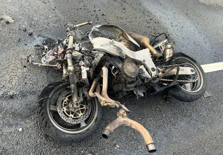 В ДТП на трассе М-4 «Дон» под Краснодаром погиб мотоциклист