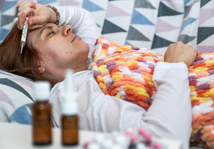 В Краснодаре превышен эпидпорог заболеваемости гриппом и ОРВИ