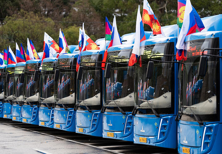 В Сочи поступило более 70 новых автобусов на экотопливе из Беларуси