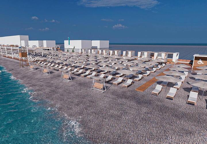 В Сочи рассказали, как изменится пляж «Лазурь»