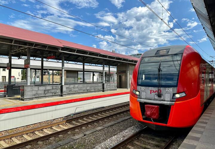 В Сочи снова отменили электрички