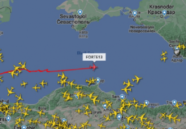 Американский беспилотник приблизился к границам России у Сочи