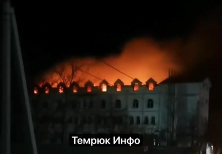 Подворье Патриарха полыхает в Краснодарском крае