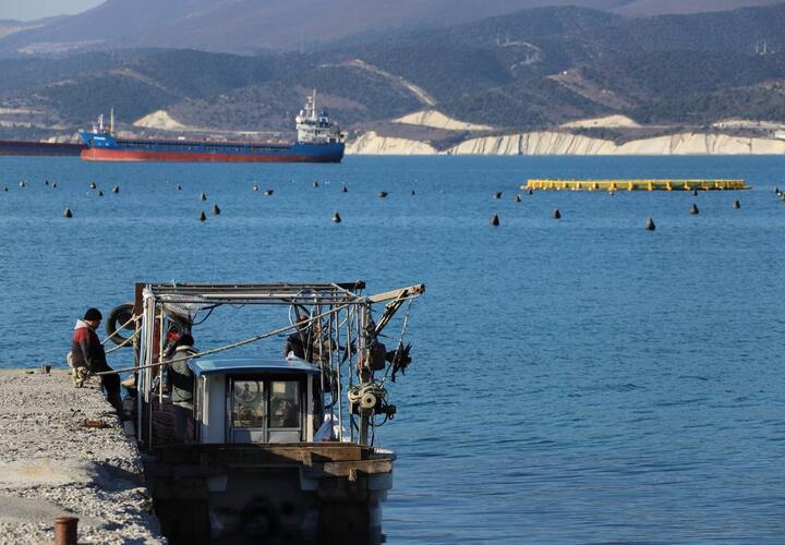 В море уже установили первый садок