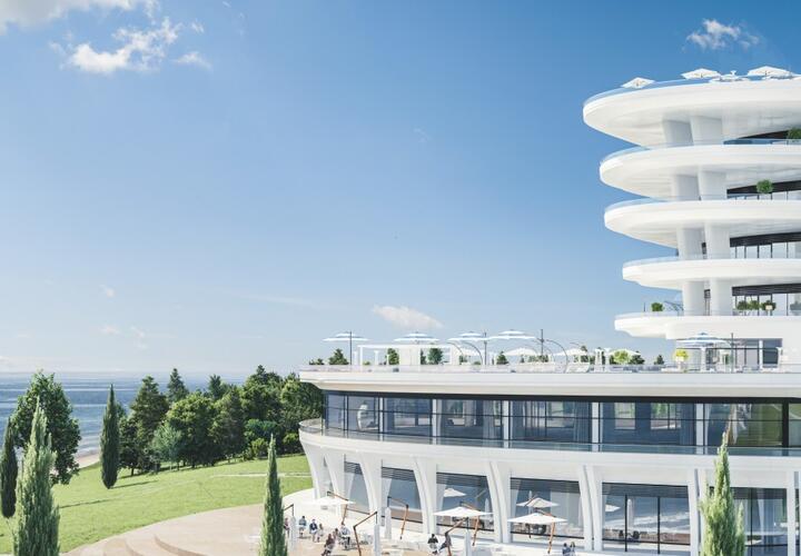 В Краснодарском крае показали, как будет выглядеть курорт «Новая Анапа»