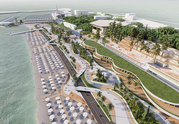 В Сочи на главном городском пляже вскоре начнут строить волноломы для защиты берега от штормов