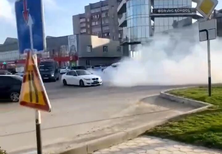 Водитель «БМВ» из Белореченска извинился за дрифт-шоу