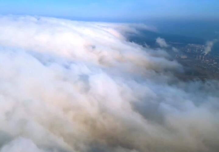 Знаменитую новороссийскую «бороду» с близкого расстояния показал местный блогер