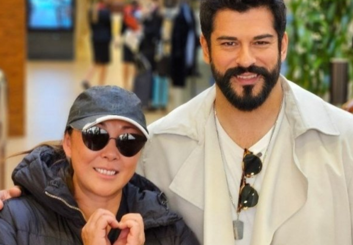 Анита Цой сфотографировалась с Бураком Озчивитом в Сочи