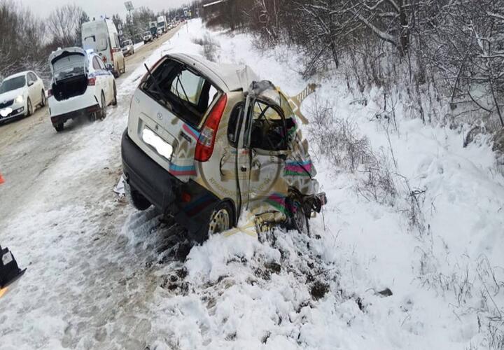 18-летний парень погиб в ДТП на обледеневшей трассе в Белореченском районе Кубани