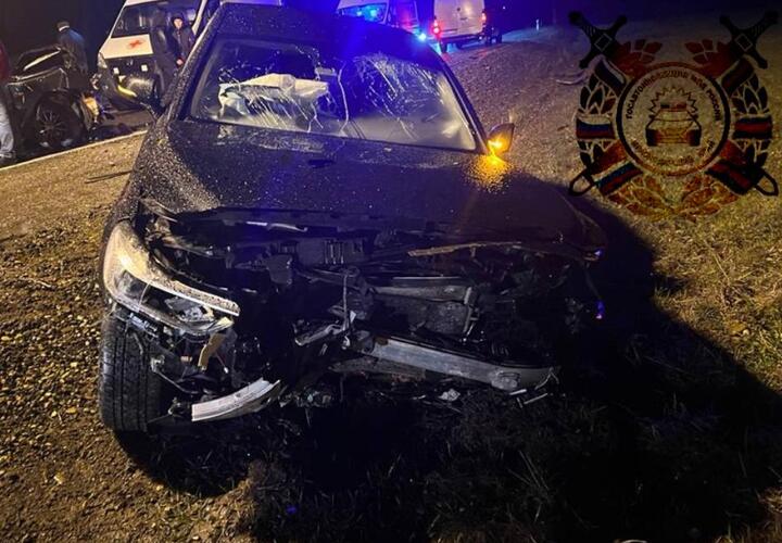 34-летний водитель иномарки погиб в ДТП в Белореченском районе Кубани