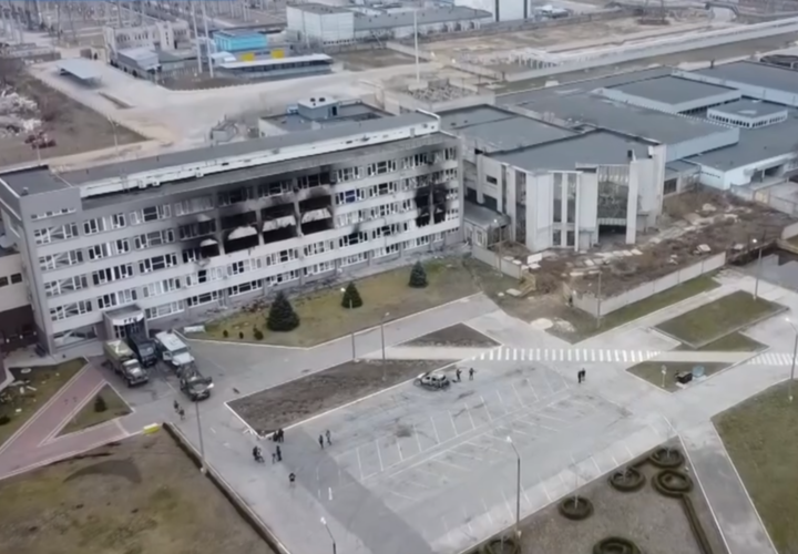 Украинские БПЛА ударили по Запорожской АЭС сегодня