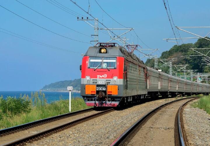 Состав будет ходить между Анапой и Адлером