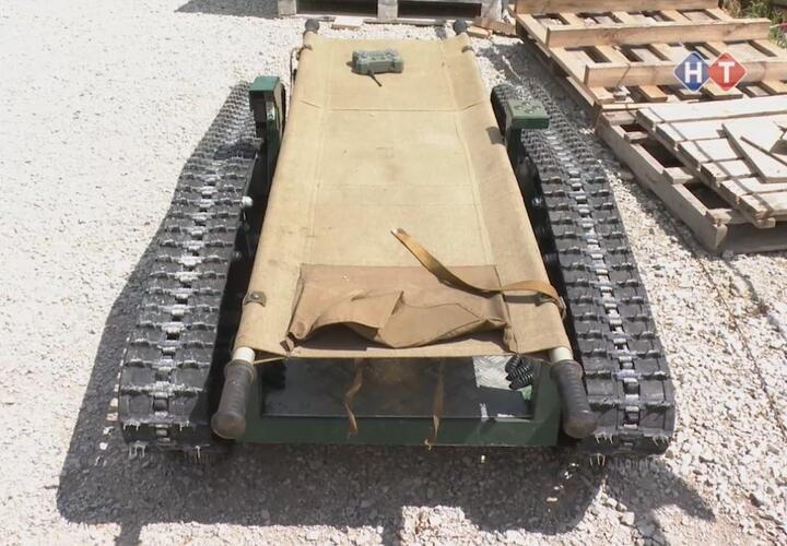 Самоходную машину для транспортировки раненых изобрели в Новороссийске