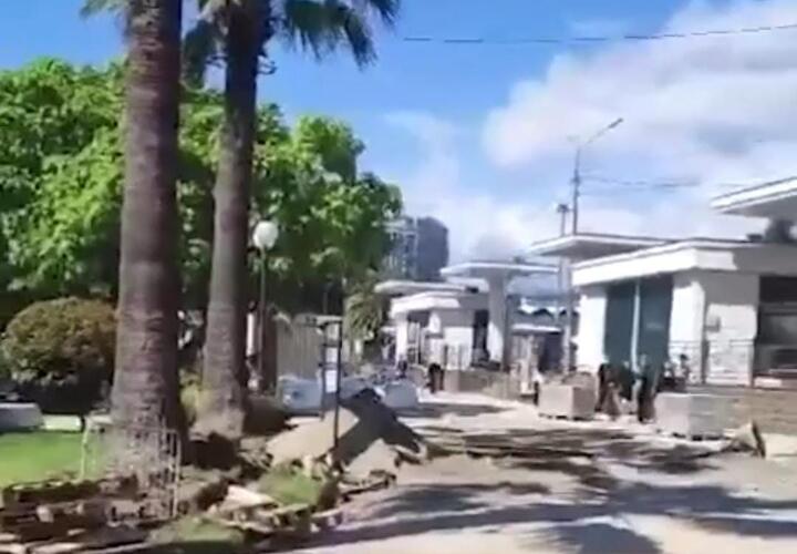 В центре Сочи туристам негде гулять