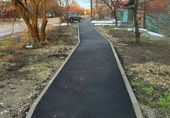  В Краснодаре намерены построить 21 километр новых тротуаров