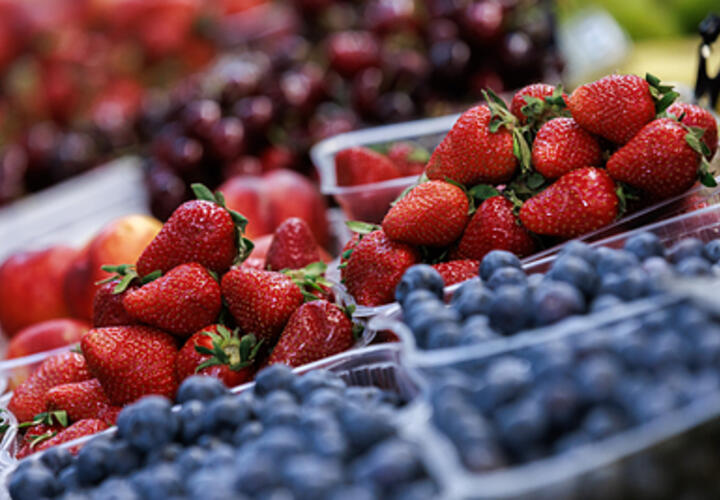 Фрукты, ягоды, мед: в Краснодаре работают пять ярмарок выходного дня ...