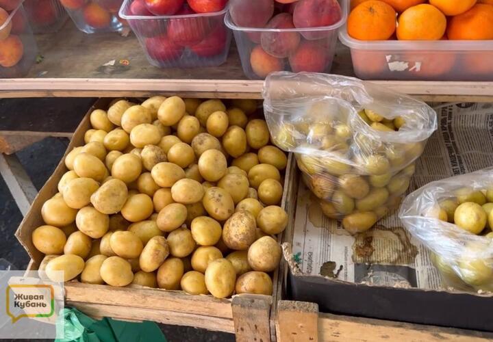 Молодой картофель 150 рублей: цены на рынке курорта Краснодарского края