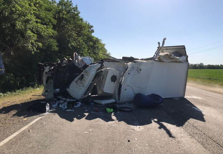 Ребенок пострадал в аварии с «Газелью» и «КамАЗом» в Курганинском районе Кубани