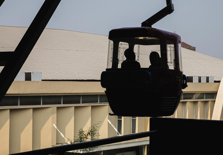 В Сочи из-за грозы закрывают турзоны и канатные дороги 