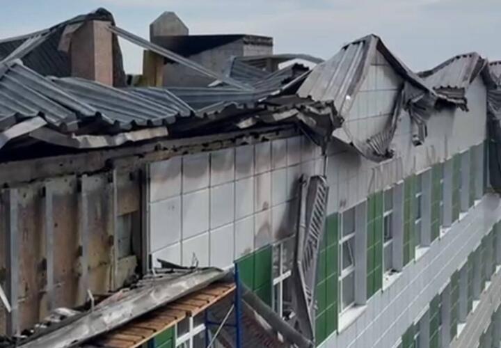 Что будет со школой в станице Тбилисской, где произошёл пожар, рассказали власти региона