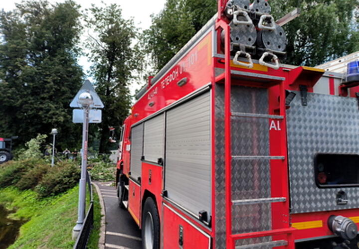 Рядом с городом Гулькевичи на Кубани загорелась заброшенная ферма