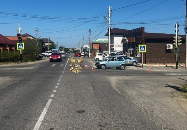 В Апшеронске 11-летняя девочка попала под колеса «Оки» на пешеходном переходе