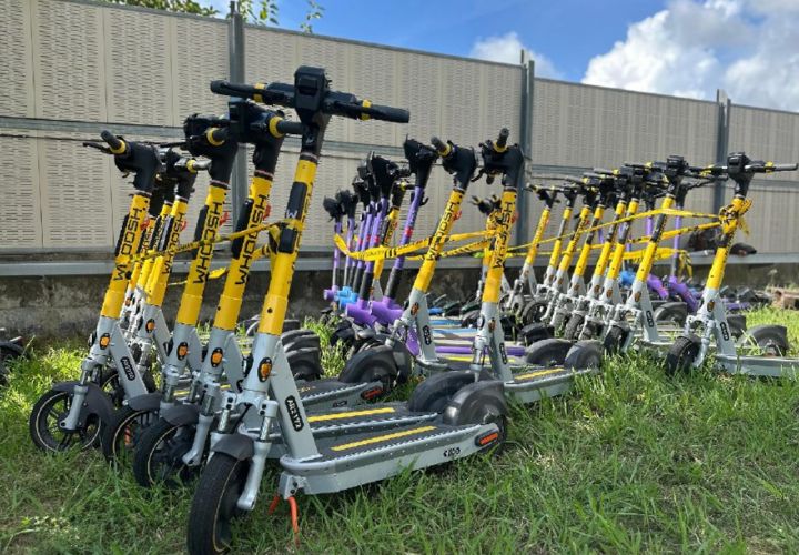 Улицы Сочи очистили от электросамокатов