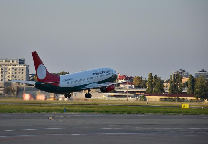 В аэропорту Сочи встретили первый рейс нового иностранного перевозчика