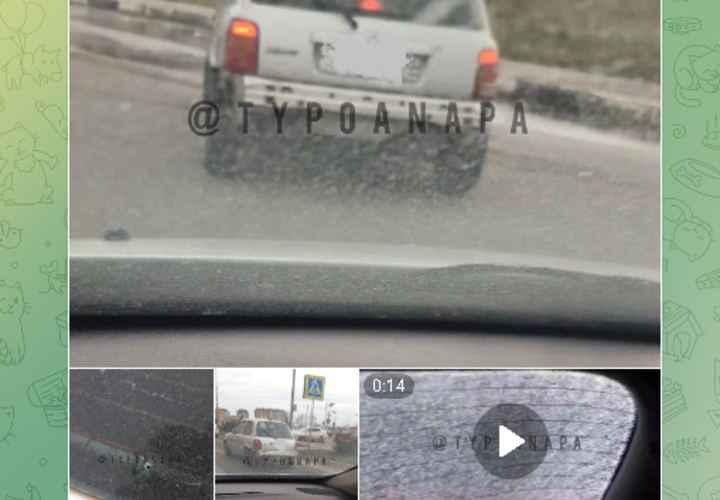 В Анапе ищут водителя, устроившего стрельбу по машине, в которой ехала семья с младенцем