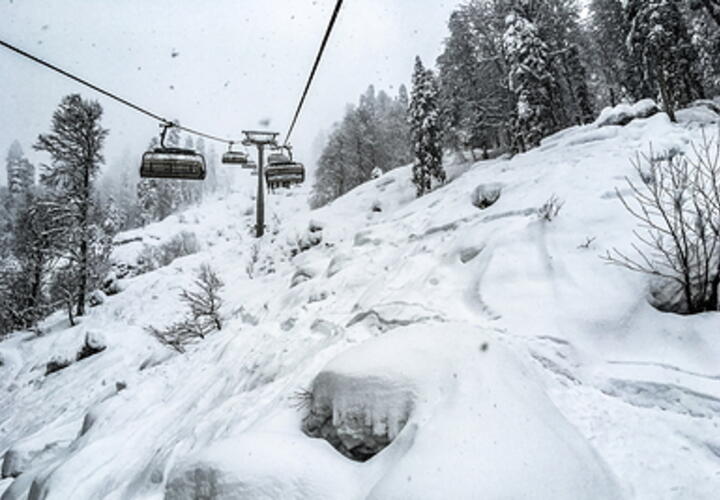 Белая опасность: МЧС предупредило о высокой вероятности схода лавин в горах Кубани