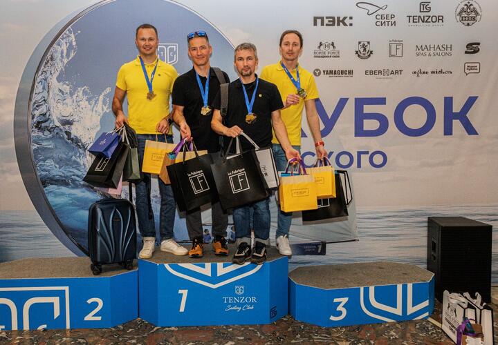 Определены призеры первого этапа Кубка Краснодарского края по парусному спорту 2024-2025