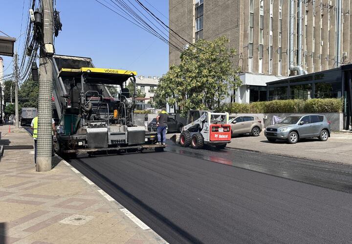 Улицу Пашковская в Краснодаре обновили уже наполовину
