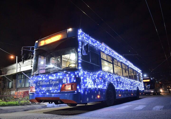 В КТТУ рассказали, когда в Краснодаре запустят новогодние троллейбусы и трамваи
