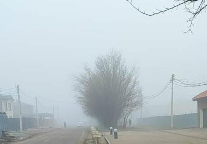 Краснодарский край накроет густой туман, объявлено штормовое предупреждение