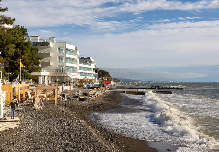 Насыпной остров появится у берегов Сочи