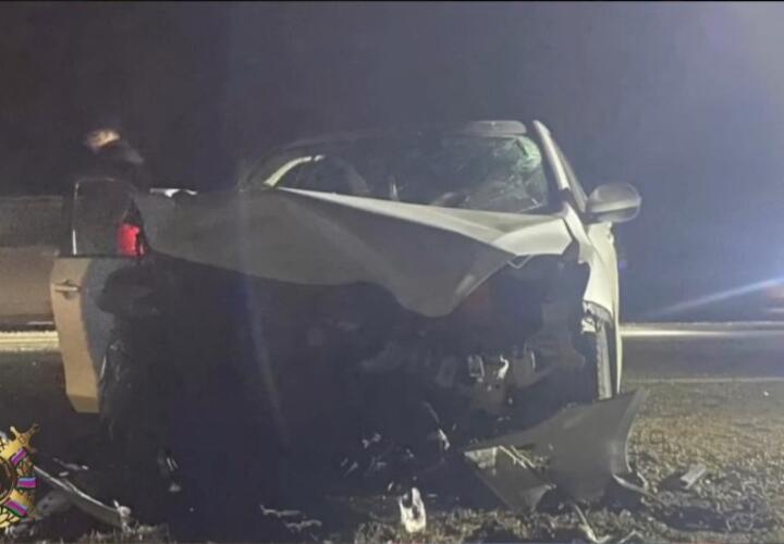 Пожилой водитель иномарки погиб в ДТП в Щербиновском районе Кубани