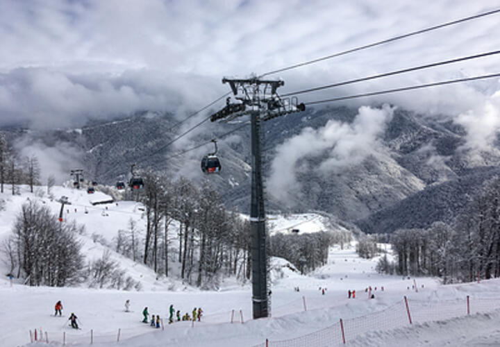 В горах Краснодарского края ожидается сход снежных лавин