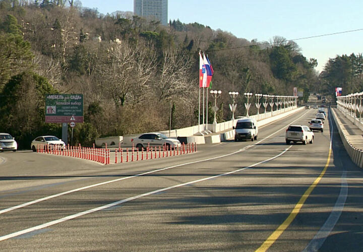 В Сочи вводится новая схема дорожного движения в микрорайоне Мацеста