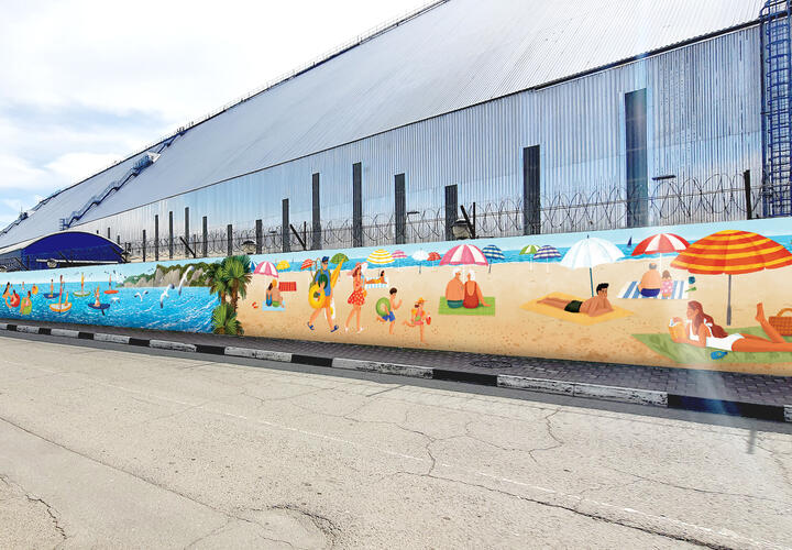 В Туапсе готовят к открытию 320-метровый арт-объект